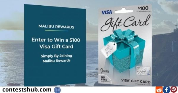 Malibu Rewards $100 Visa Gift Card Giveaway