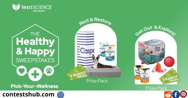 VetriScience Labs Healthy and Happy Sweepstakes